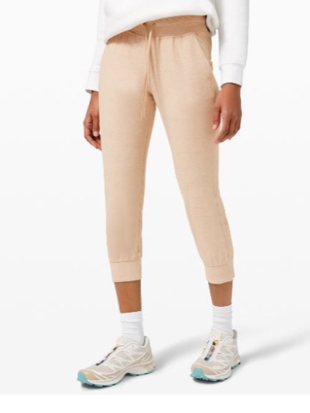 Lululemon Ready to Ruli High-Rise Cropped Jogger -Cafe Au Lait